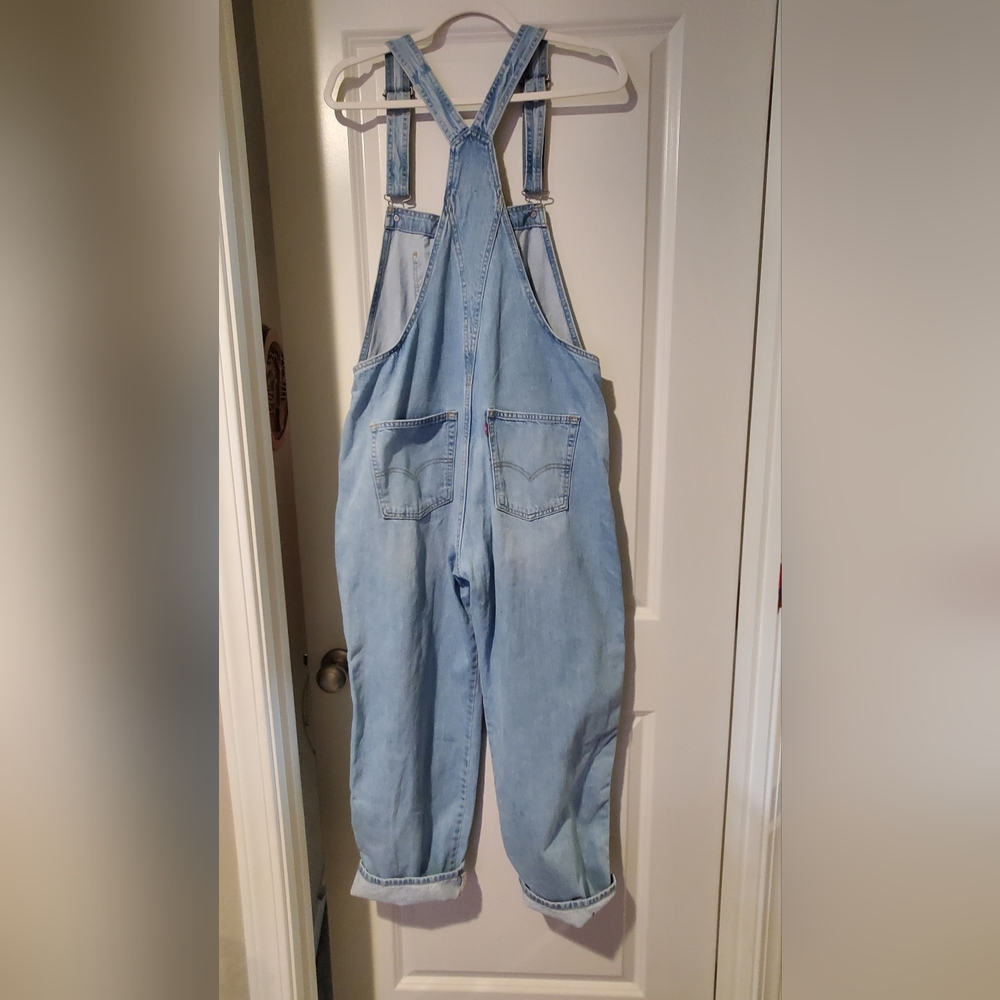 Ladies's Light Blue Denim Overalls #266